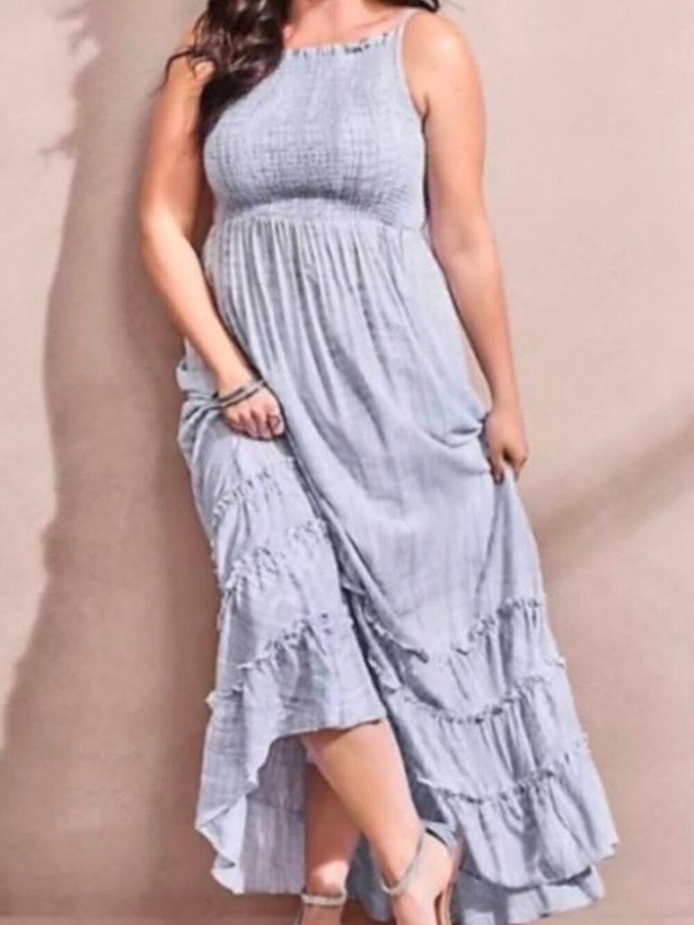Torrid 2X Tie-Dye Maxi Dress